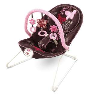 FISHER PRICE COMFY TIME MOCHA BUTTERFLY BOUNCER SEAT  
