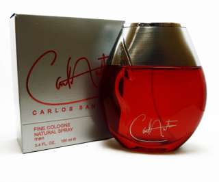   Carlos Santana Fine Cologne Natural Spray Men 3.4 OZ Brand New  