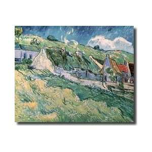  Cottages At Auverssuroise 1890 Giclee Print