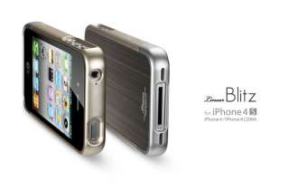   Metal Back Cover Case [Gun Metal] for Apple iPhone 4 GSM CDMA  