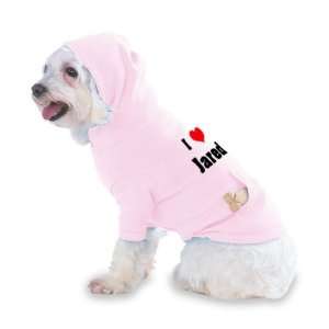  I Love/Heart Jared Hooded (Hoody) T Shirt with pocket for 