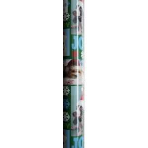  Christmas XLR8121 Dog Faces Mega Roll Wrapping Paper 