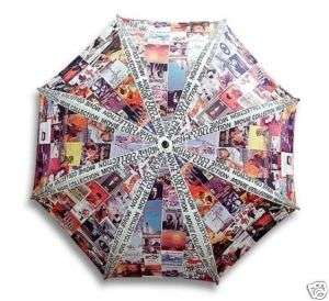 Gorgeous Quilt style print 3steps auto folding umbrella  
