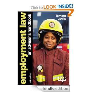 Employment law an advisers handbook Tamara Lewis  