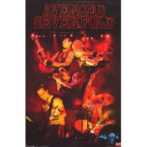 Avenged sevenfold Live Poster 24in x 36in 