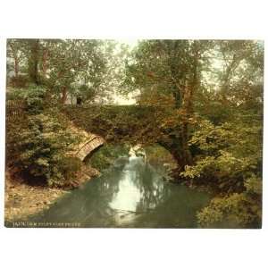  1890s photo Ramsey, Sulby Bridge, Isle of Man, England 