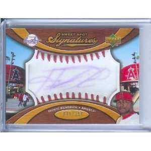   Signatures Howie Kendrick Autograph /350 Ball Sports Collectibles