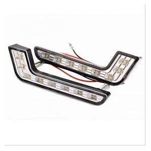  2 X 8 Waterproof Car Universal LED Fog/daytime Running 