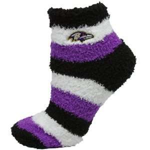   Ravens Womens Pro Stripe Sleep Soft Socks