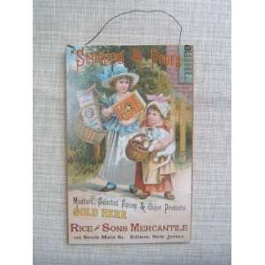  Stickney & Poors Rice and Sons Mercantile   Vintage 