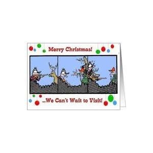  Christmas Visit Redneck Relatives/Friends Card Health 