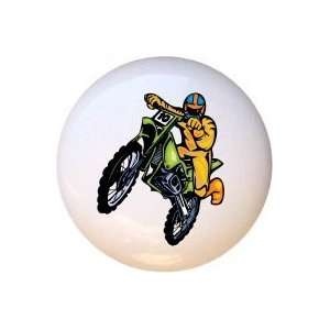  Extreme Sports Motocross Motorcycle Drawer Pull Knob