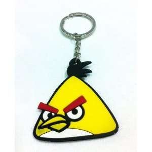  Yellow Angry Bird Keychain Automotive