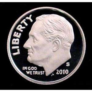  2010 S Silver Roosevelt Dime 