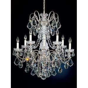   Orleans Crystal Ten Light Up Lighting Chandelier from the New Orleans