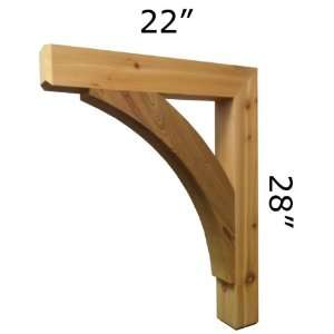  Pro Wood Construction Handcrafted Wood Bracket 13T8