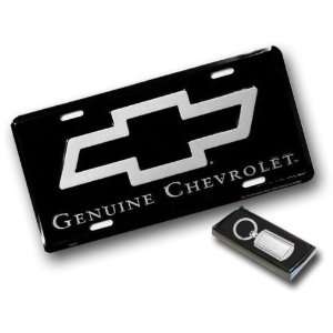    Genuine Chevrolet License Plate (with Key Chain) Automotive
