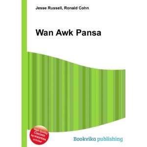  Wan Awk Pansa Ronald Cohn Jesse Russell Books