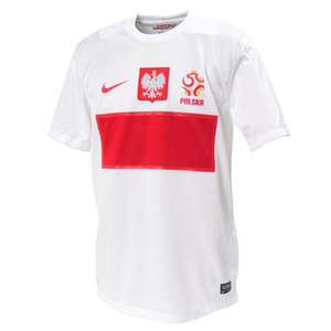 BNWT Nike POLAND POLSKA UEFA EURO 2012 Home Soccer Jersey Football 
