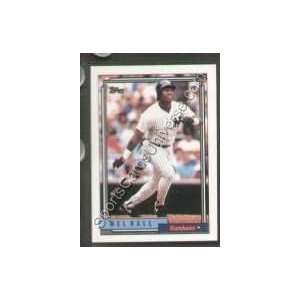  1992 Topps Regular #223 Mel Hall, New York Yankees 