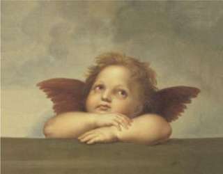 Classic Vintage Raphael Angel Prints Cherub Posters  
