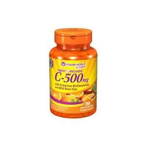  C 500 mg. Timed Release with Protective Bioflavonoids 