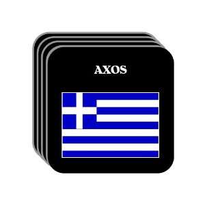  Greece   AXOS Set of 4 Mini Mousepad Coasters 