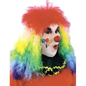  Wig Clown Rainbow 