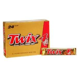 Twix Chocolate Caramel King Size   24, 3.35oz bars  