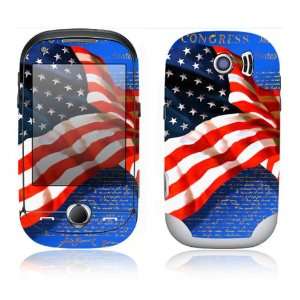  Samsung Corby Pro Decal Skin Sticker   Flag of Honor 