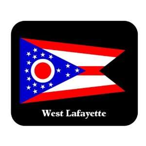  US State Flag   West Lafayette, Ohio (OH) Mouse Pad 