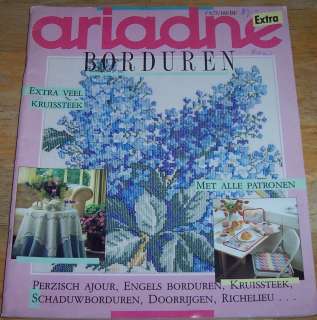 Dutch/Danish Ariadne Borduren Needlework Magazine   1987  