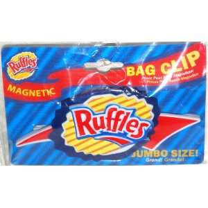  Ruffles Potato Chip   Jumbo Size Magnetic Bag or Chip Clip 