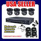 Channel Security Camera DVR System with 500GB Hard Drive Installed 