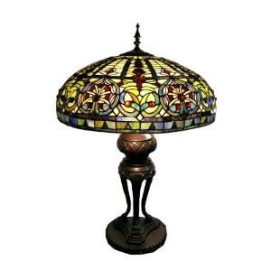  35 Elegant Emperor Tiffany Style Desktop Table Lamp