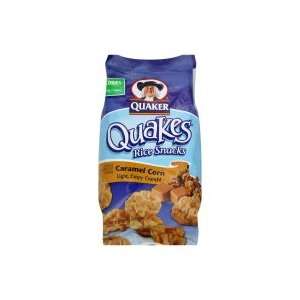  Quaker Quakes Rice Snacks, Caramel Corn, 3.52 oz, (pack of 