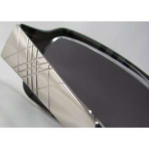 BURBERRY Sunglasses 8436/S CE4 Black w/ Silver Detail  