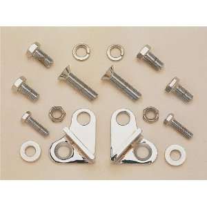  Burly B28 261 Chrome Finish Lowering Block Kit Automotive