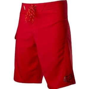  Fox Racing Soleed Mens Boardshort Surf Pants   Red / Size 