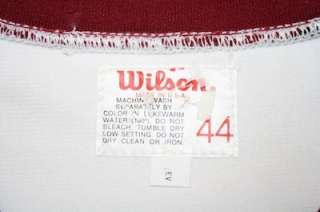 Vintage Arkansas Razorbacks baseball Jersey Wilson 44  