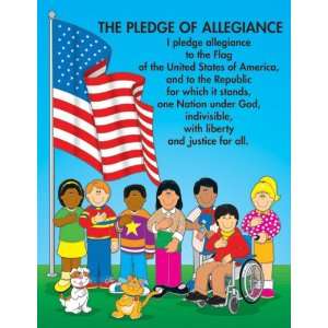  The Pledge of Allegiance Chart (9781594418686) Carson 