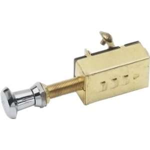  Seasense Push Pull Switch 3 Pos Brass
