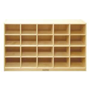 20 Tray Cubby Unit without Trays Baby