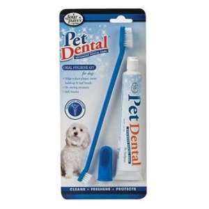    Four Paws Pet Dental Oral Hygiene Kit for Dogs