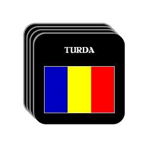  Romania   TURDA Set of 4 Mini Mousepad Coasters 