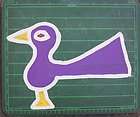Painting by Texas Artist Paco Felici   Purple Bird