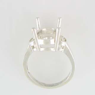 Also Designed for (2)   .01 Carat Round Faceted Accent Stones 1 on 