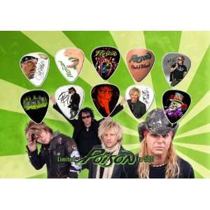  Poison Guitar Pick Display Limited 500 Only Musical 