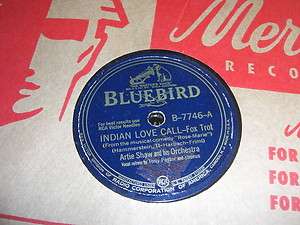 ARTIE SHAW BLUEBIRD 78*RPM RECORD 7746 BEGINE BEGUINE  