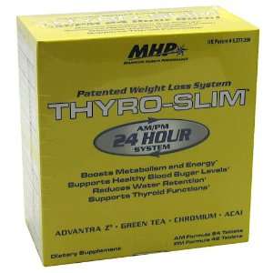  MHP Thyro Slim 84 AM Tabs / 42 PM Tabs Weight Loss System 
